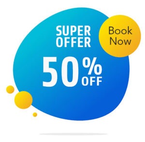 save 50% off